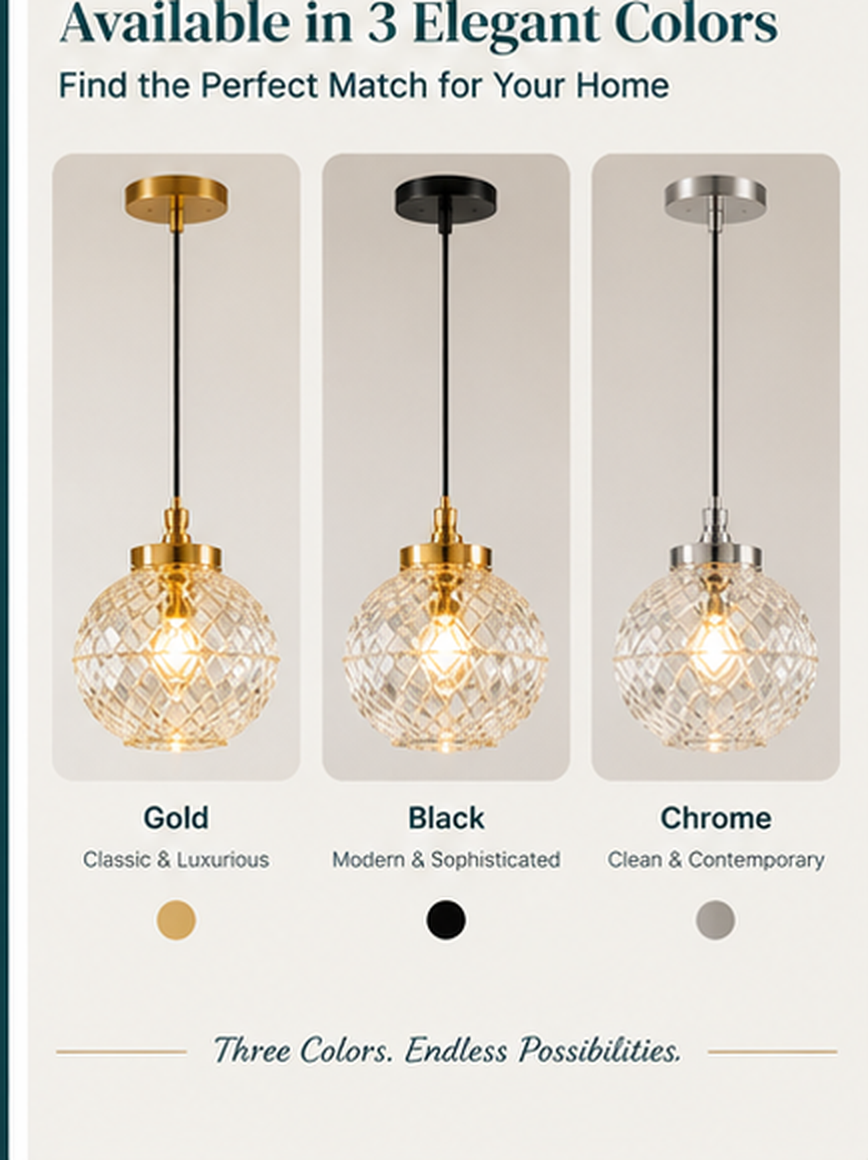 Aurora Luxe™ Pendant Lights — Modern Elegance For Elevated Home Interiors
