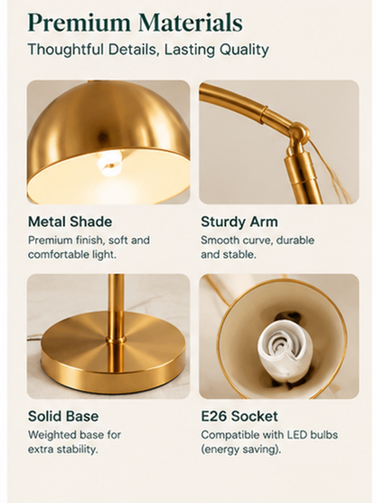 Aurora Luxe™ Arc Floor Lamp — Modern Luxury Lighting For Elegant Living Spaces