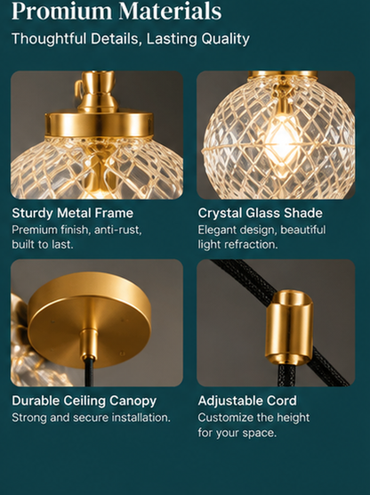 Aurora Luxe™ Pendant Lights — Modern Elegance For Elevated Home Interiors