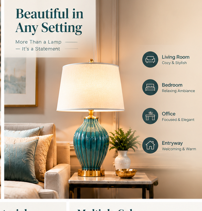 ✨Luxury Ceramic Table Lamp