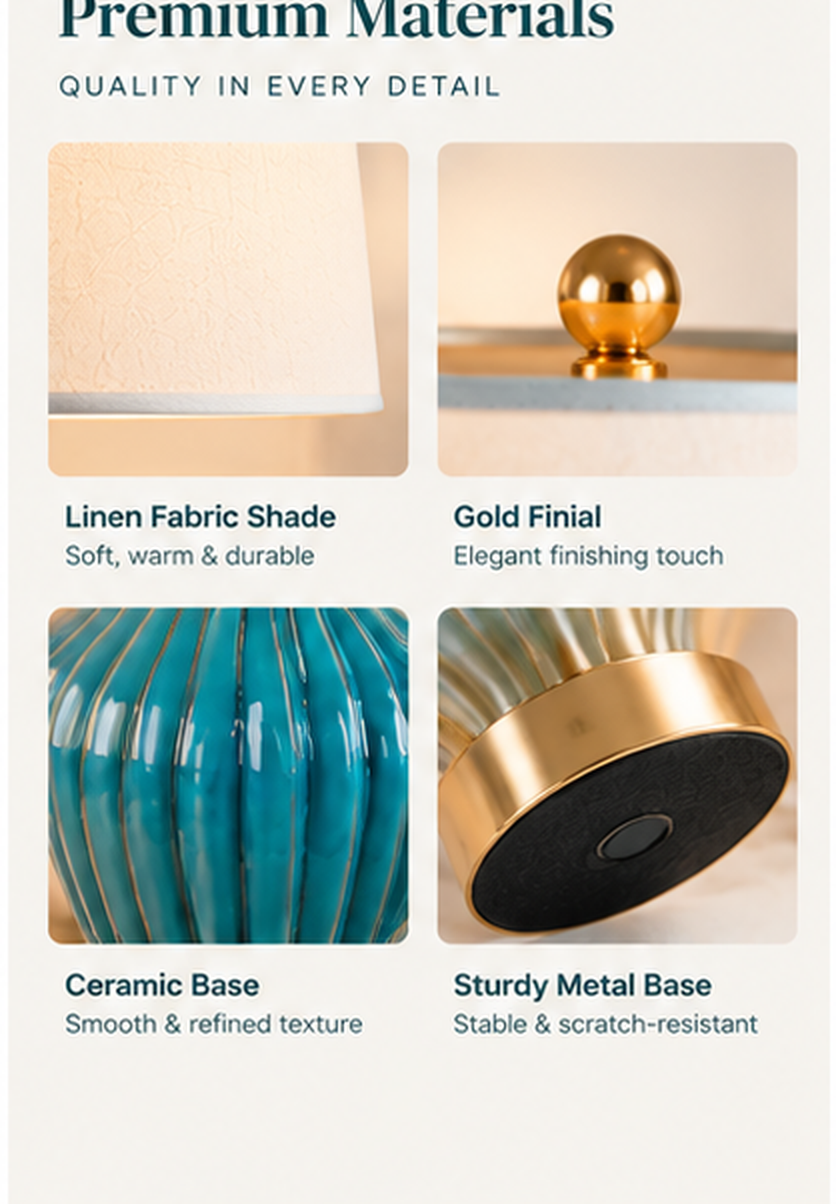 ✨Luxury Ceramic Table Lamp