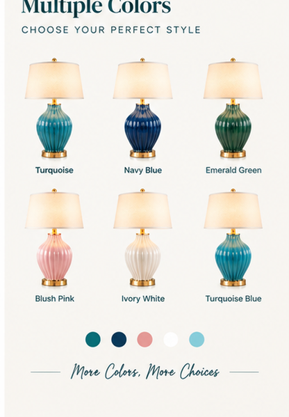 ✨Luxury Ceramic Table Lamp